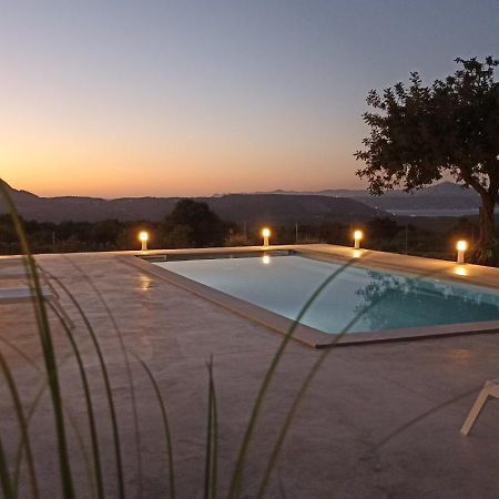 Stone Villa Halepa With Panoramic View. Neon Khorion  Exterior photo